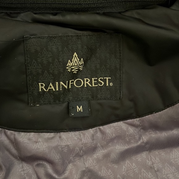 Black Rainforest Winter Parka w/ Removable Hood - Picture 3 of 8